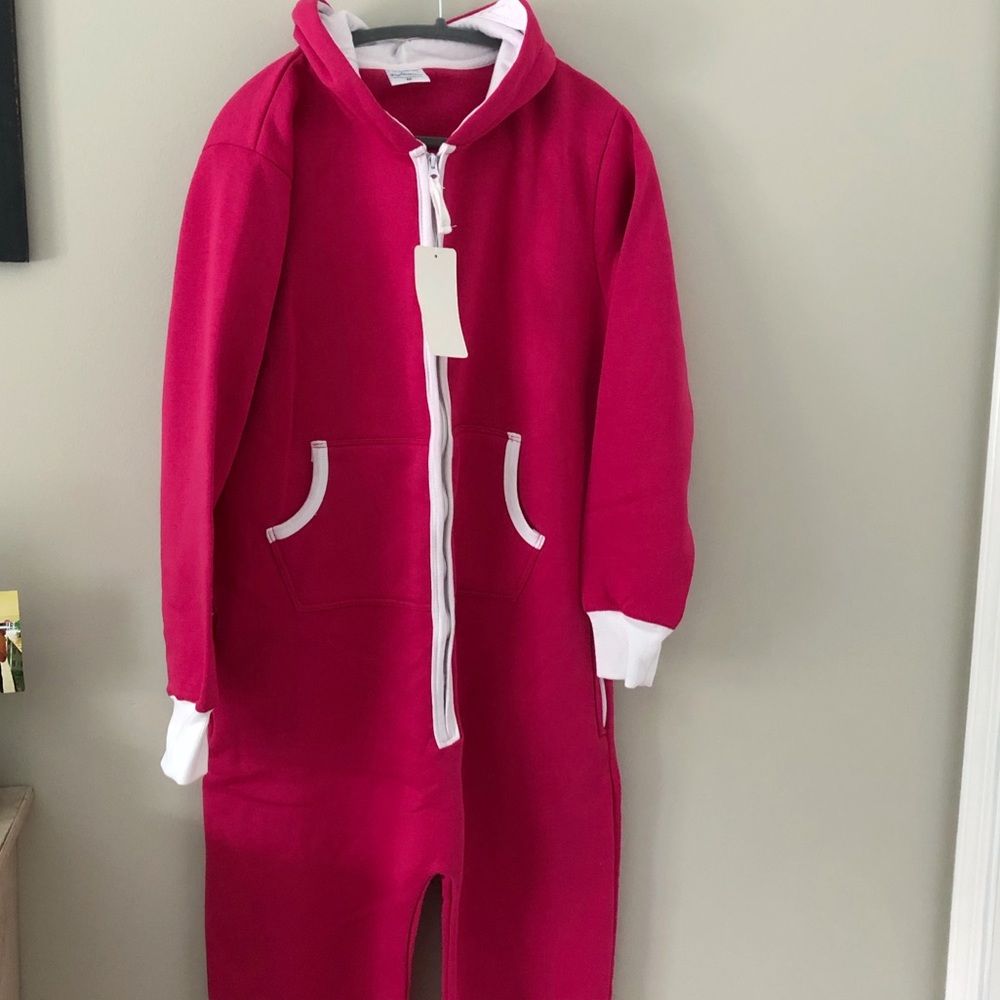 Adult hooded onesie